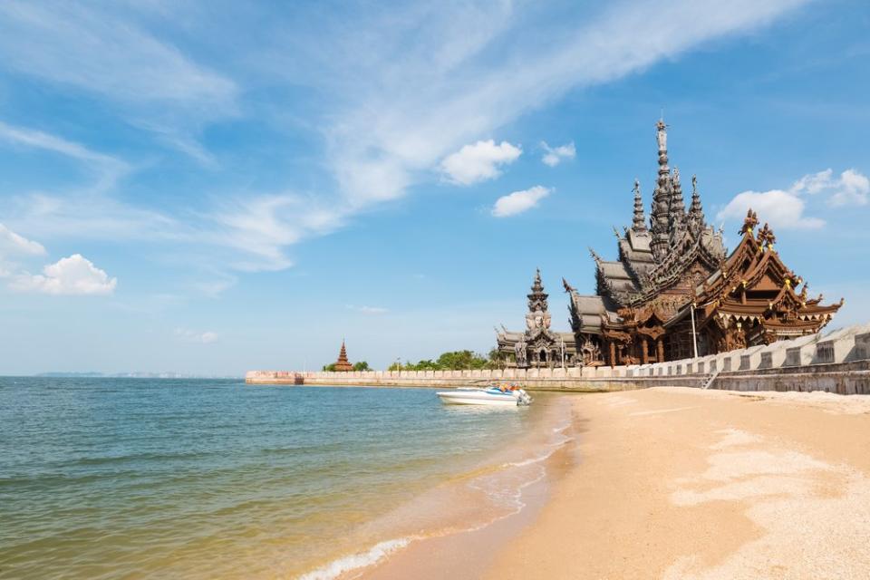 Sanctuary of Truth in Pattaya, Thailand 