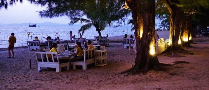 Glass House beachfront restaurant, Pattaya, Thailand