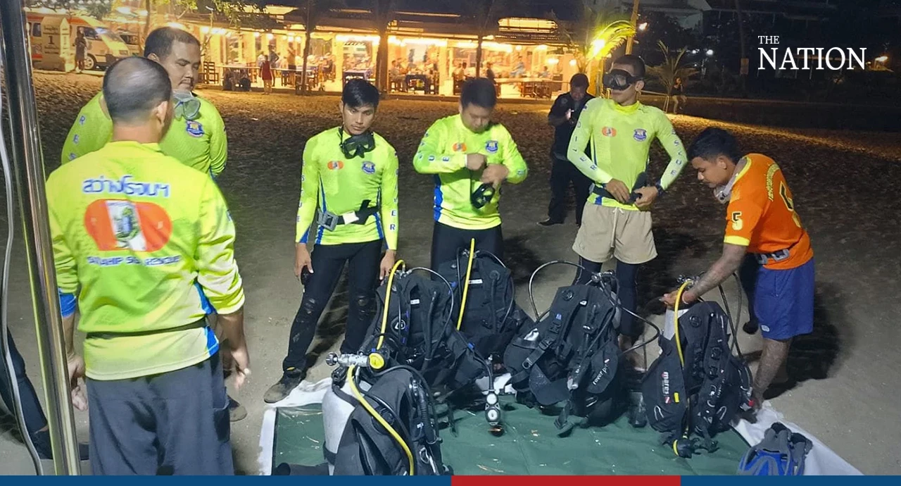 Search resumes for missing tourists at Jomtien Beach in Pattaya