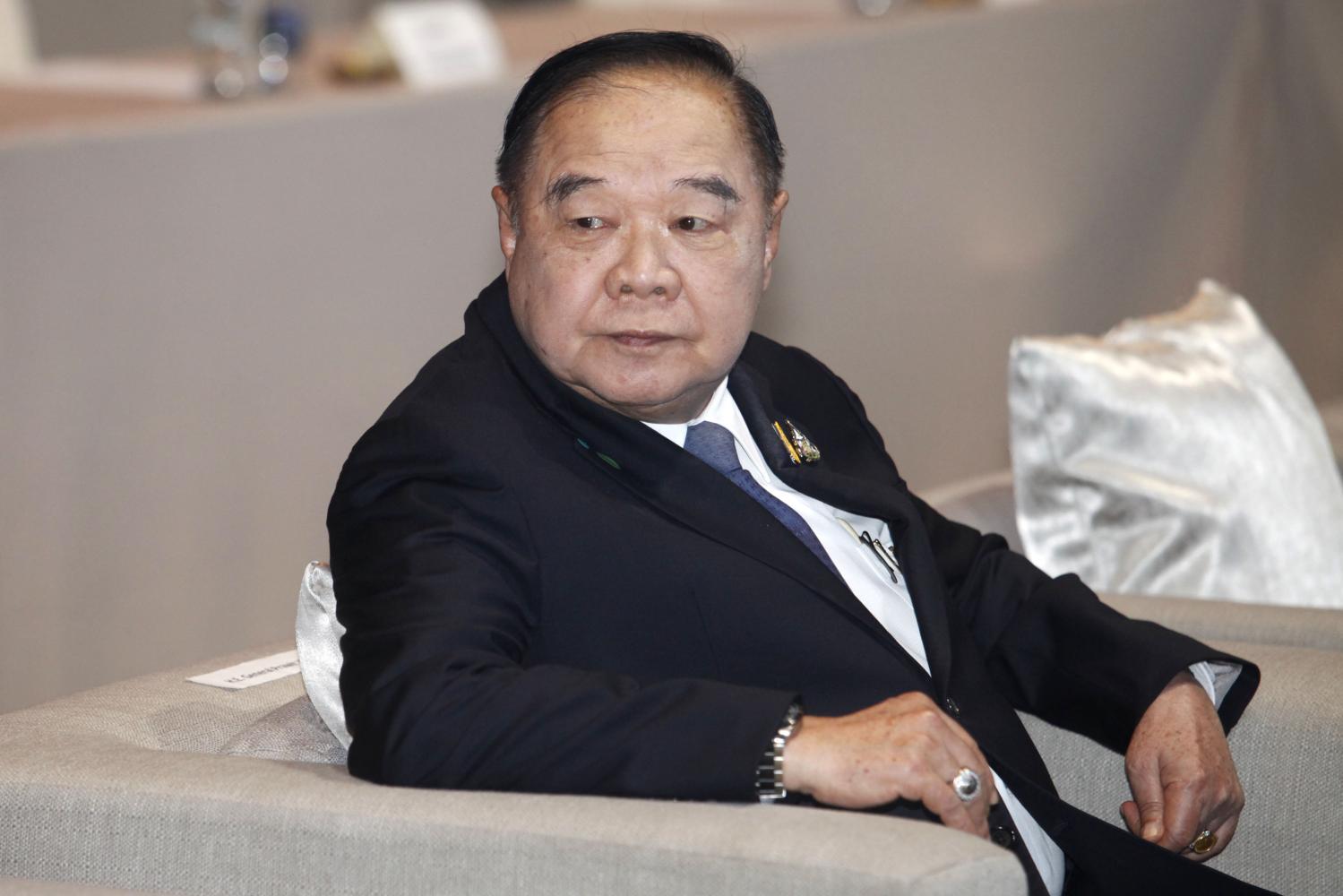 Deputy Prime Minister Prawit Wongsuwon.